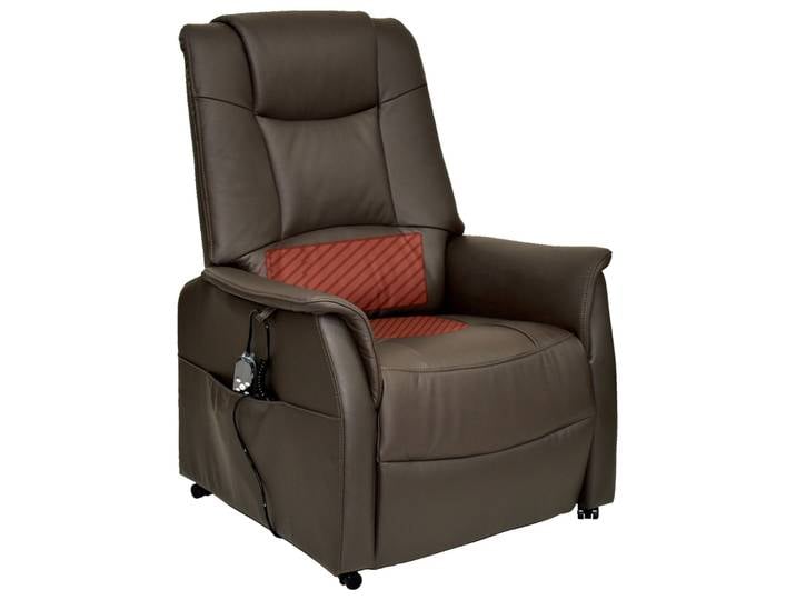 Cantus Fernsehsessel GERD, braun, Leder