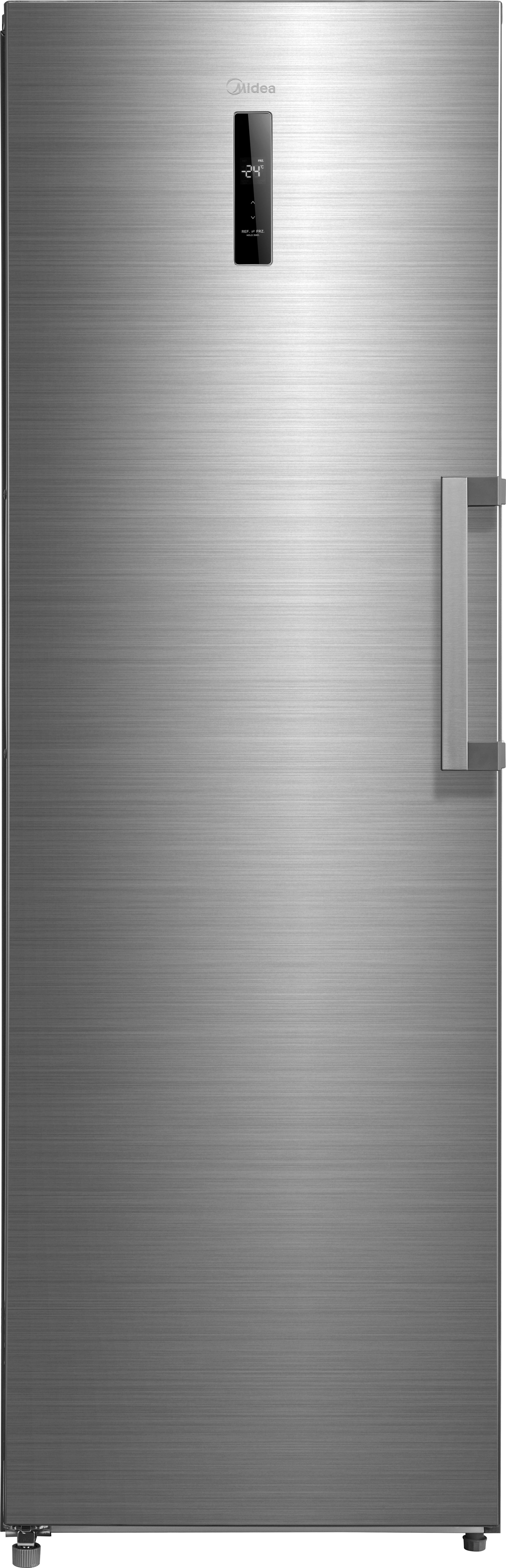 Midea - MDRU385MTC46 - Kühlschrank/Gefrierschrank- Inox