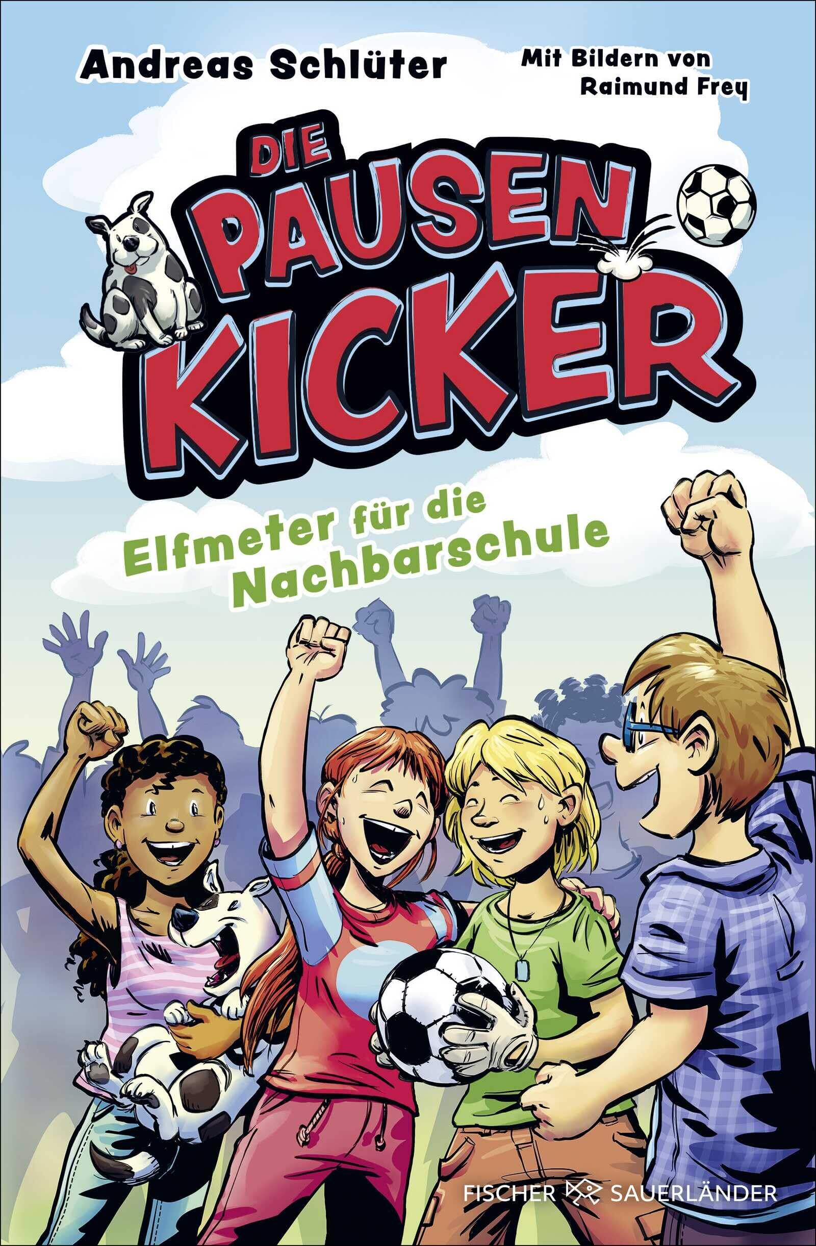 Andreas Schlüter - Die Pausenkicker - Elfmeter für die Nachbarschule - Preis vom 09.10.2026 07:28:09 h