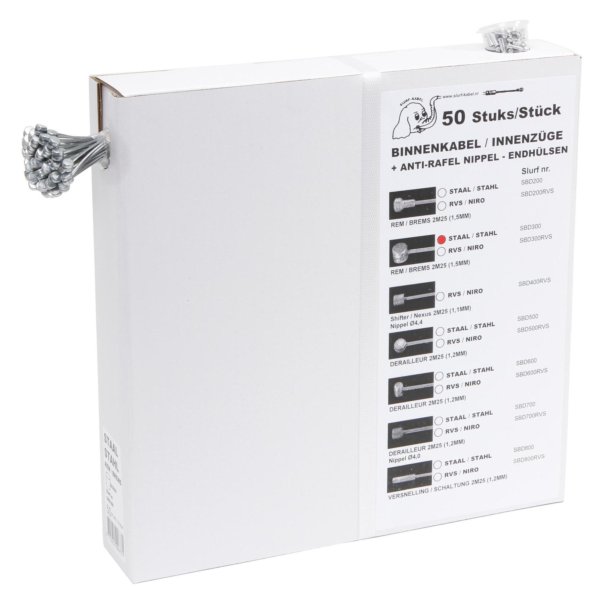 Slurf Bremsinnenzug-03179165 Bremsinnenzug Silber Einheitsgrösse (SBD300)