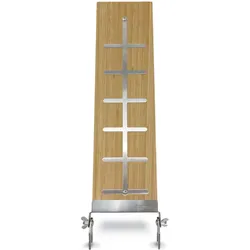 Grillfürst Flammlachsbrett Bambus - 140 mm - Schraub-Variante