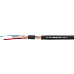 HELU 400038 Mikrofonkabel UNITRONIC® MICROPHONE 2 x 0.22 mm² + 2 x 0.22 mm² Schwarz Meterware
