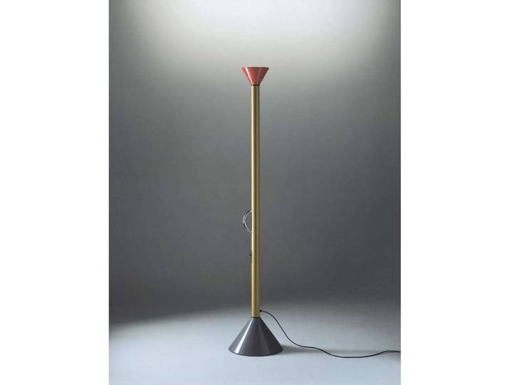 Callimaco Stehleuchte LED Gold - Artemide - Wohnzimmer - Aluminium