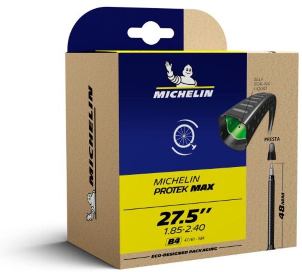 Tubos interiores de bicicleta MICHELIN DET275 B4 PROTEK PR48