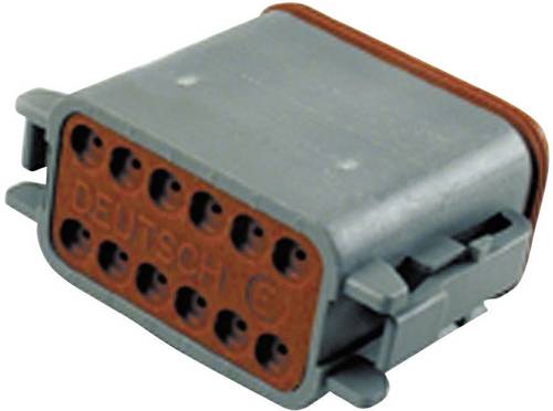 TE Connectivity DT 06-12 SA-CE06 Rundstecker Buchse, gerade Gesamtpolzahl: 12 Serie (Rundsteckverbinder): DT 1St.