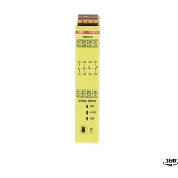 ABB Sentry SSR20P SAFETY RELAY, Zweihand, 3 NO + 1 NC, Betriebsspannung 24 V DC, PushIn