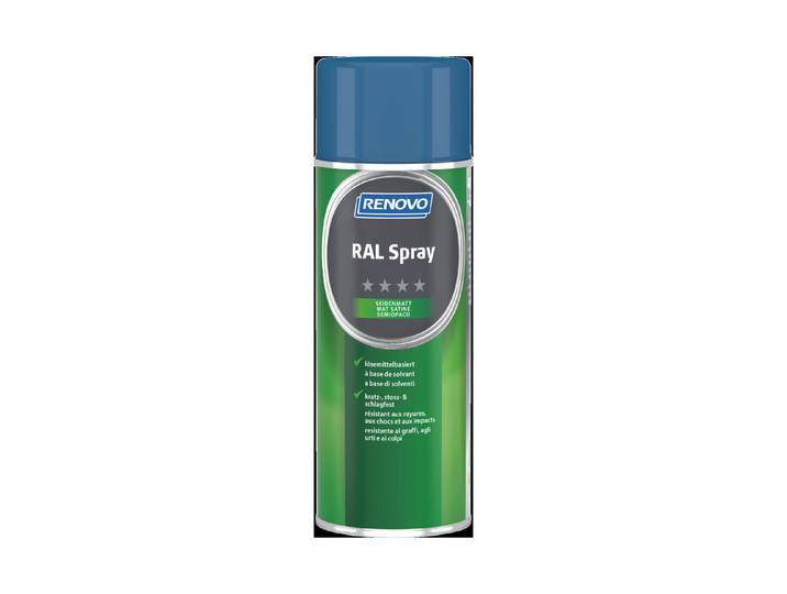 Renovo RAL Spray Seidenmatt Lichtblau RAL 5012 0.4 l