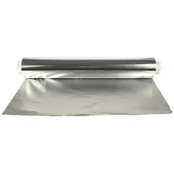 Papstar Alufolie lose - 150 m x 45 cm (LxB) silber, 45 cm