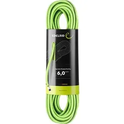 EDELRID Bergseil Rap Line Protect Pro Dry 6mm, Größe 40 in Grün Grün