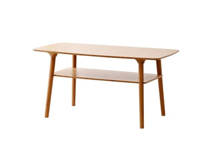 Ptasccne Couchtisch for kleine Wohnzimmertische mit Regalaufbewahrung 2-stöckige Teetische mit abgerundeten Ecken couchtisch