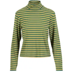 Blutsgeschwister Jerseyshirt The Ease of Stripes - green rider stripes XS