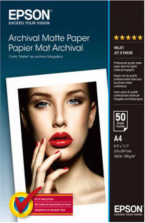 PAPEL EPSON MATTE PAPER A4