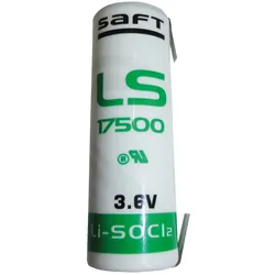 LS 17500CNR - Lithium Batterie, A (Bobbin), 3600 mAh, U-Fahne, 1er-Pack
