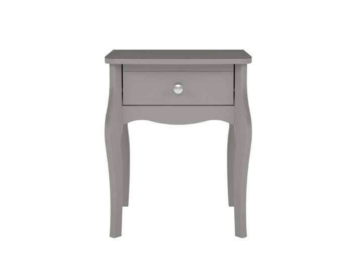 Baroque table de nuit 1 tiroir gris.