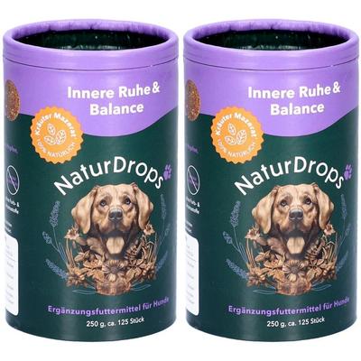 Naturdrops Innere Ruhe & Balance f.Hunde 2x 2x250 g