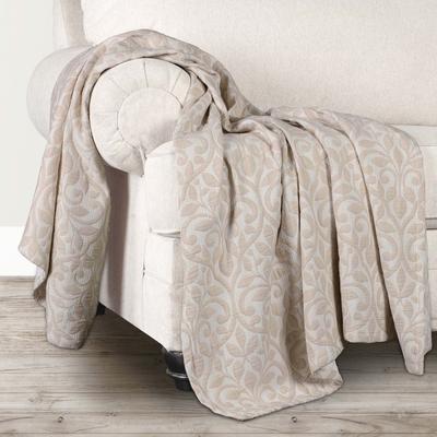 Superior Vineyard Cotton Blend Matelasse Woven Throw Blanket