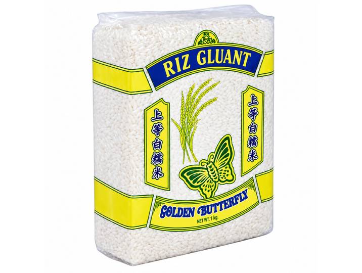 GOLDEN BUTTERFLY Riz gluant 1kg de Thailande