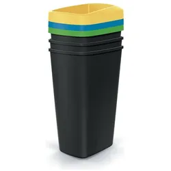 GCS Keden Abfallbehälter Compacta Q 45L Set 3, Abfalleimer