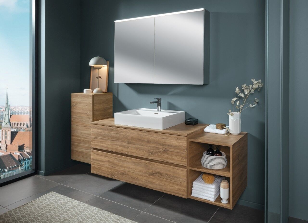 Sanipa Solo One Keramik-Set Angular Waschtisch-Set  PS21478