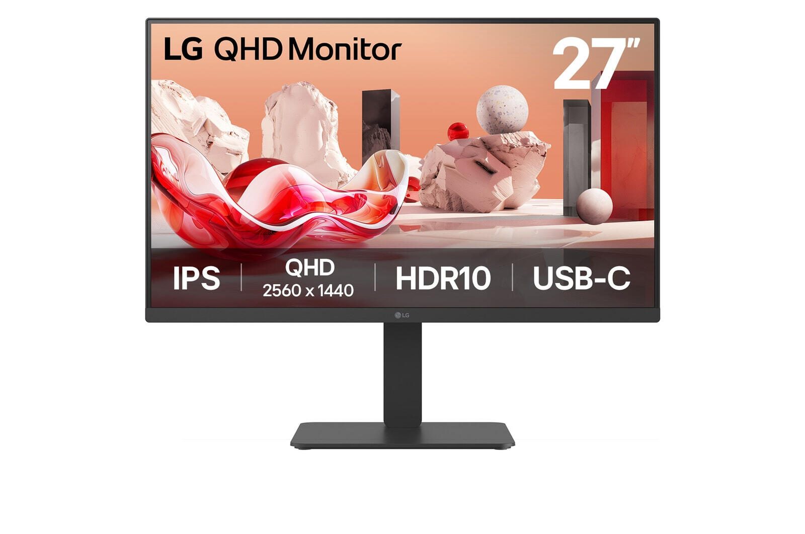 LG Electronics LG 27BA65QB-B LED-Monitor 68.4 cm (27 Zoll) 27BA65QB-B.AEU