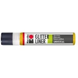 Glitter Liner, 25ml, gelb