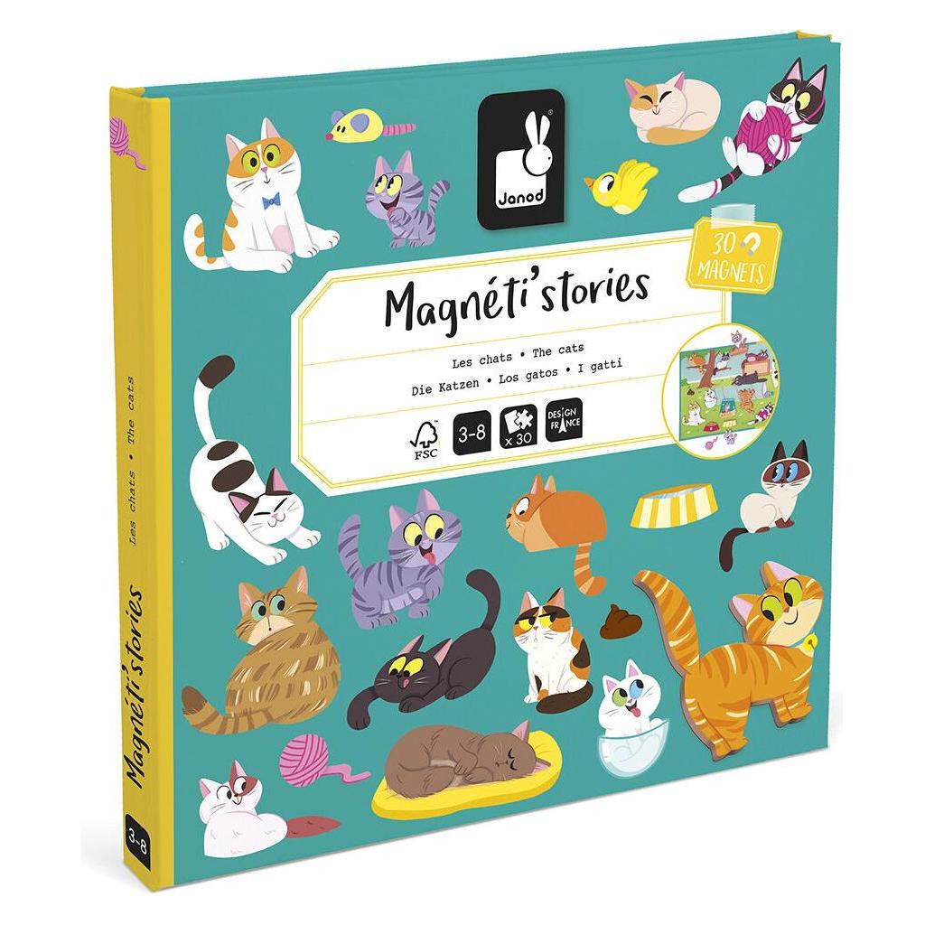 Janod Magnetistories Katzen (190.05444)