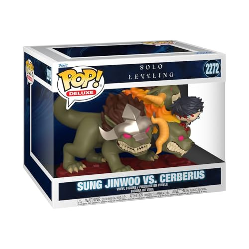 Funko Pop! Deluxe Solo Leveling Sung Jinwoo vs. Cerberus #2272 Vinylfiguur