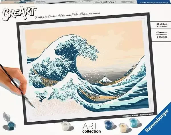Ravensburger CreArt ART Collection - The Great Wave (Hokusai)