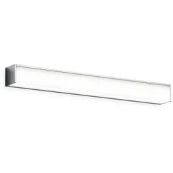 Helestra LED-Wandleuchte Nok Alu, Eisen, Stahl & Metall Silber Chrom 60 cm