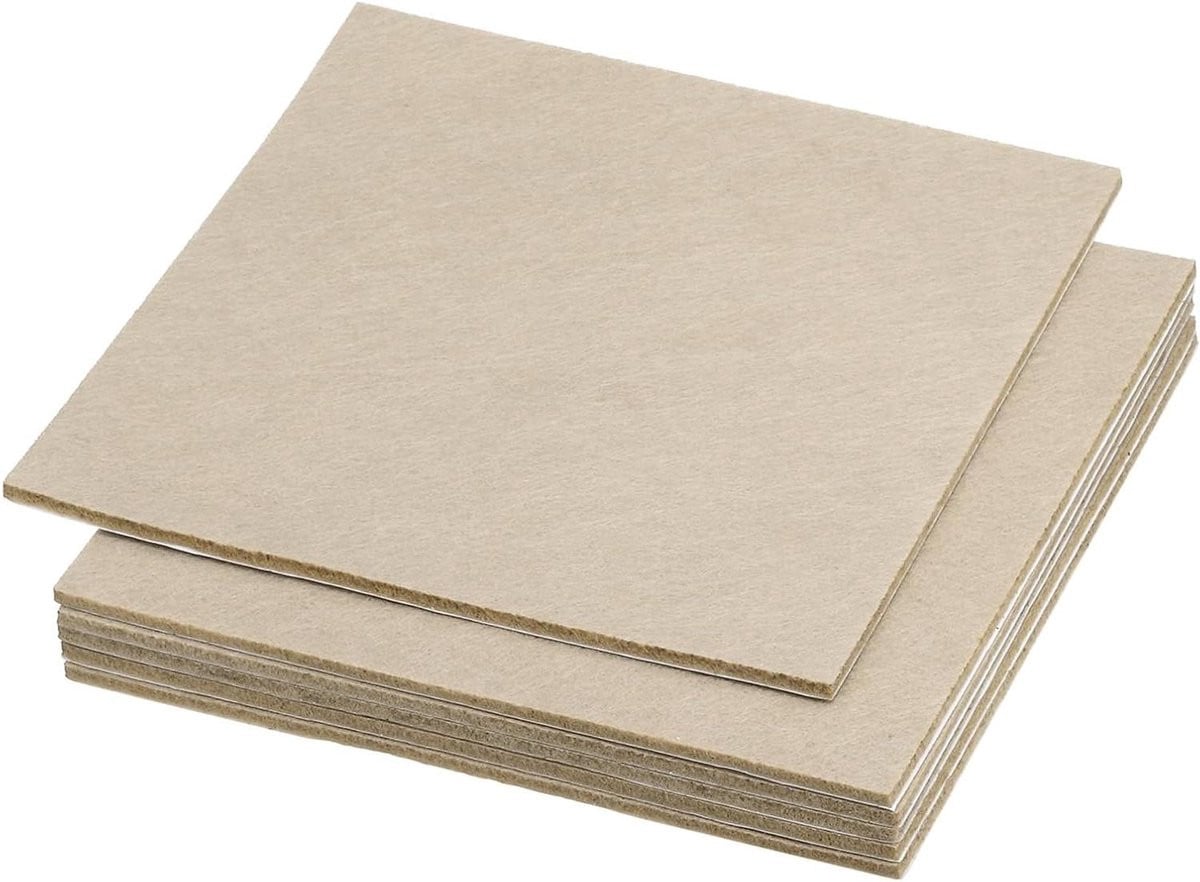 Vilt Pads Meubelvilt Beschermpads Beige - 203 x 203 cm