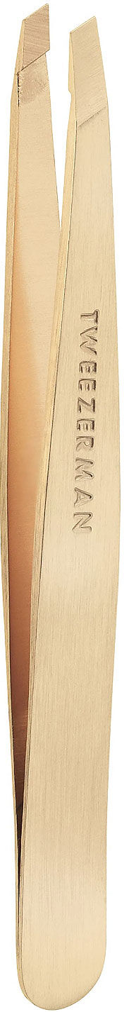 TWEEZERMAN Champagne Slant Tweezer