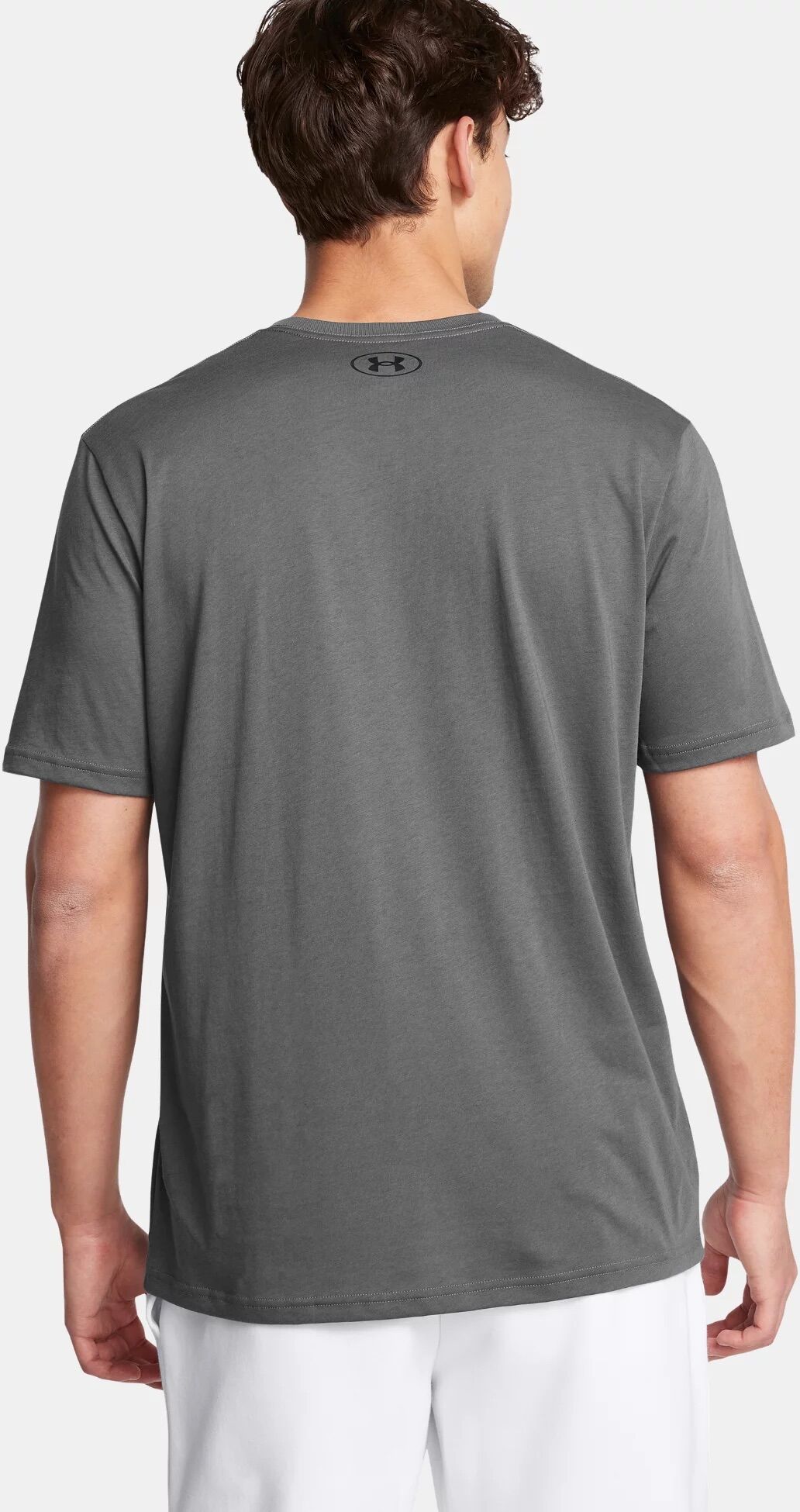 Under Armour "UA M SPORTSTYLE LC SS" kurzärmliges Design, mit Rundhalsausschnitt, gerader Abschluss castlerock 0 3XL