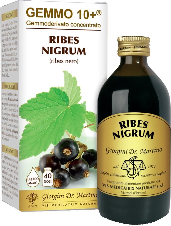DR.GIORGINI SER-VIS Srl RIBES NERO Gemme 10+200ml GMG