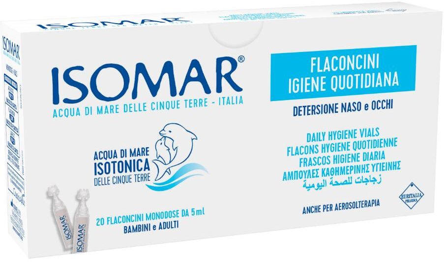 EURITALIA PHARMA (div.CoSWELL) ISOMAR Igiene Quotidiana, 20 flaconcini x 5 ml