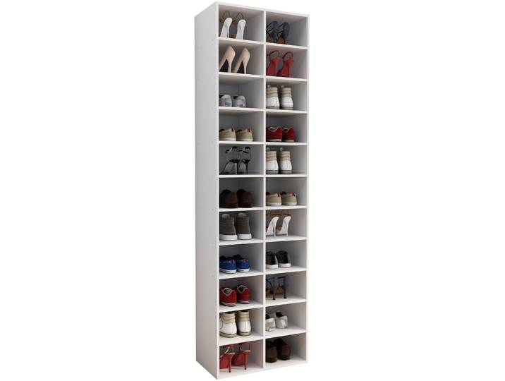 Schuhregal VCM Holz Regal Schuhschrank Schuhregal Hinsol XL , weiß, B:52cm T:30cm, Regale, Schuhregal