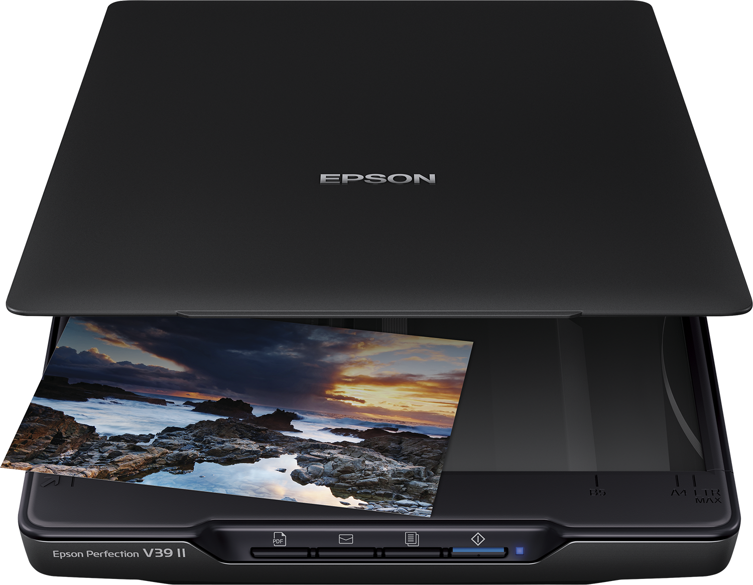 EPSON Perfection V39II A4-Foto- und Flachbettscanner USB B11B268401