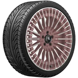Mercedes-AMG Vielspeichen-Rad 20 Zoll Leichtmetallfelge EQA / EQB kuperfarben