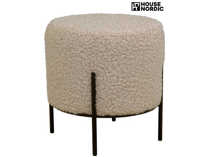 Hocker HOUSE NORDIC ALFORD 35.5x35.5x37cm polyester beton grau