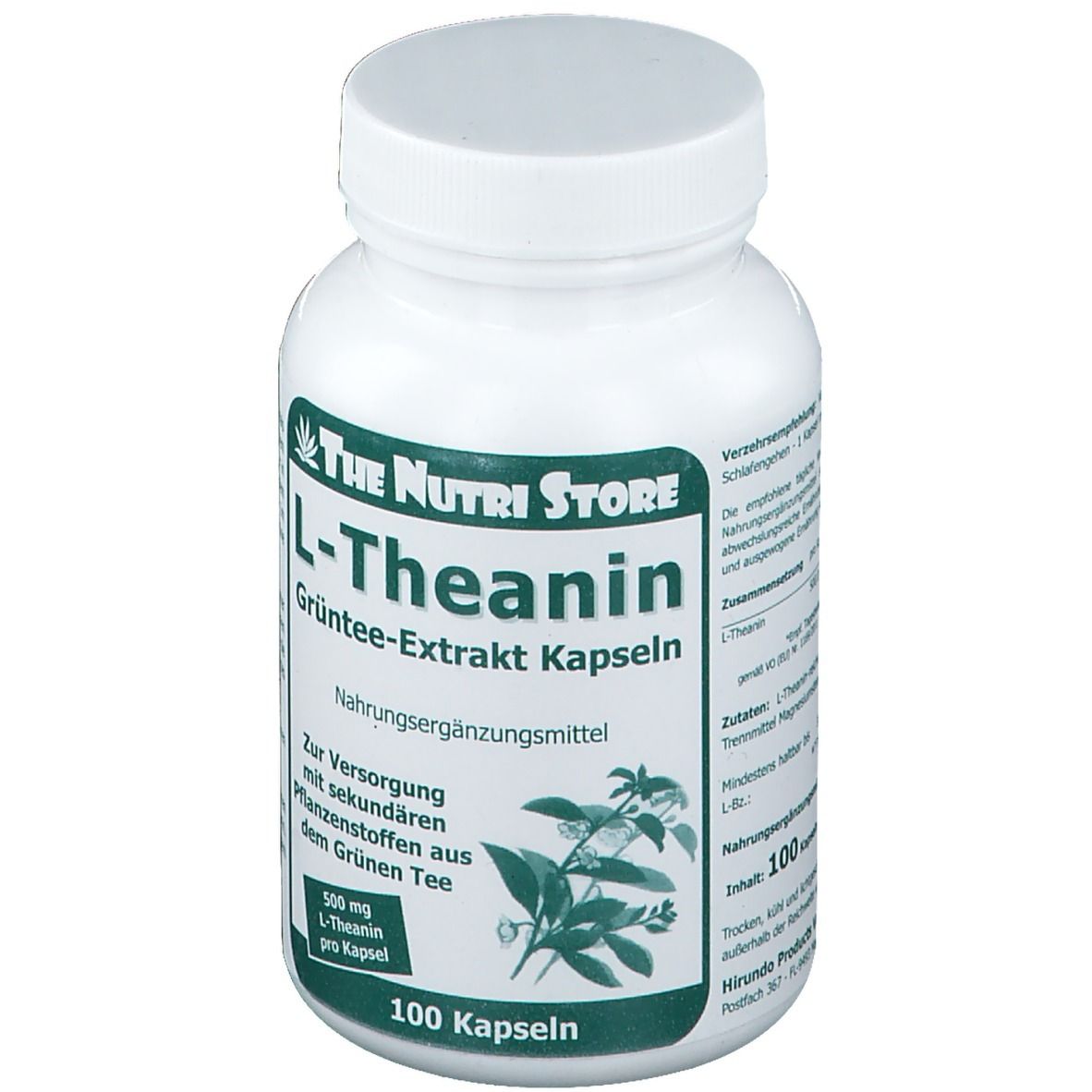 L-Theanin 500 mg Kapseln 100 St