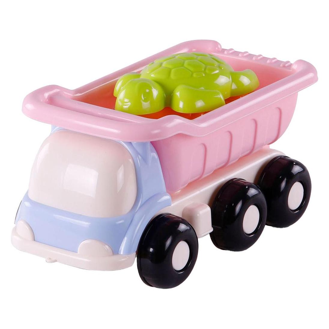 Polesie Cavallino Strandkipper mit 4 Sandformen, Rosa (43764531)