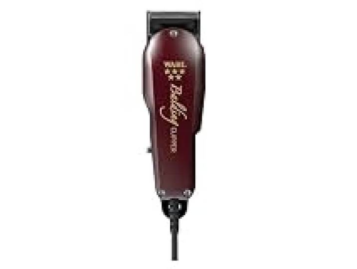 Wahl Balding Clipper - Tondeuse à cheveux de taille normale pour une coupe au plus près, noir/rouge