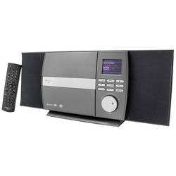 soundmaster ICD1010AN Internet CD-Radio Internet, DAB+, UKW CD, USB, Bluetooth®, WLAN, Internetradio Inkl. Fernbedienung Anthrazit/Schwarz