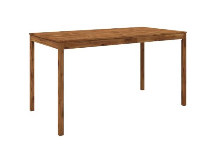 vidaXL Gartenbar-Tisch Natur 196 x 100 x 105 cm Massivholz Akazie Funktioniert als Bar- oder Esstisch. Einzigartige Holzmaserung verbessert die ästhetische Anziehung. Ideal für Gärten