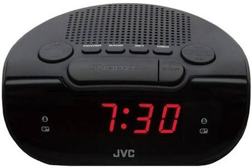 Rádio Relógio JVC RA-F120B