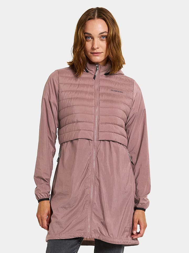 Didriksons Hybridparka "Isabella" in Rosa - 40