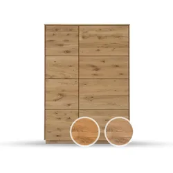 Massivholz »St. Gallen« Highboard II geschlossen natur geölt