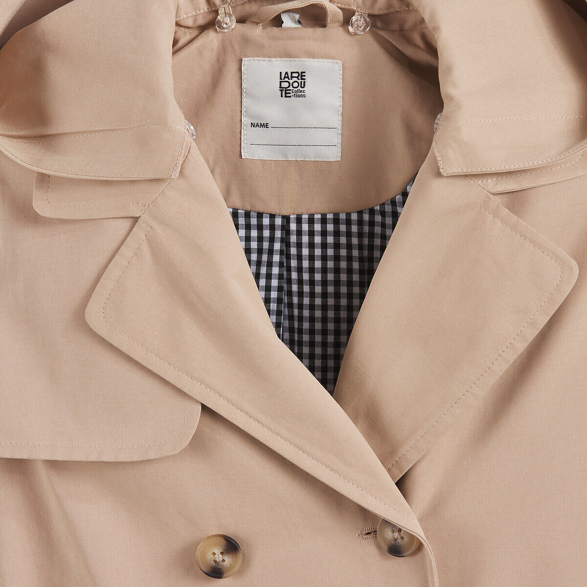 LA REDOUTE COLLECTIONS Trench à capuche amovible