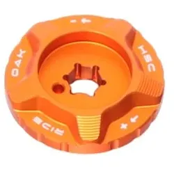OAK COMPONENTS Adjust Cap Fork Cap HSC | orange