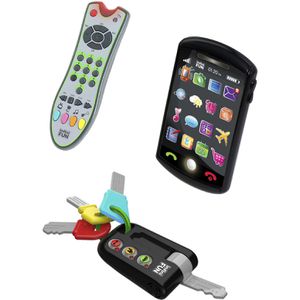 Jumbo Haushaltsspielzeug I0889GI1 infiniFUN, Mein erstes Technik-Trio, 3 teilig