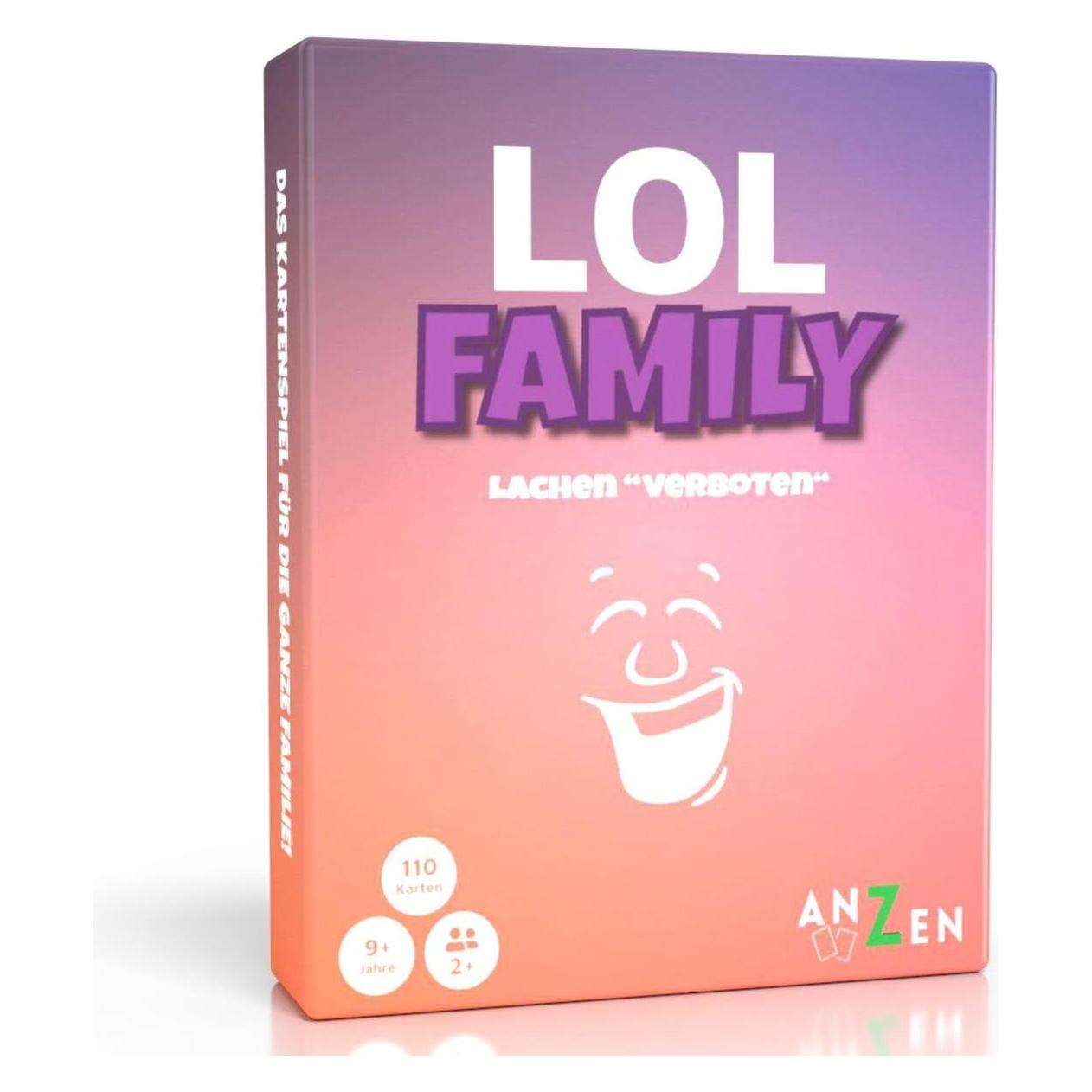 Anzen Spiele LOL FAMILY - Lachen verboten (d) (Deutsch, 2 - 12 Spieler) (4270002577336)